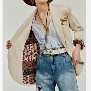 NWT Free People Rowan Blazer
